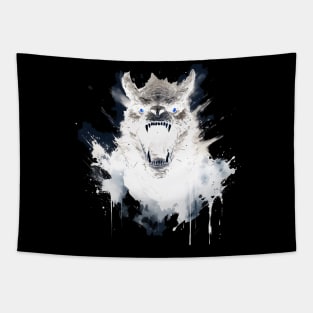 Godzilla Inkblot Tapestry