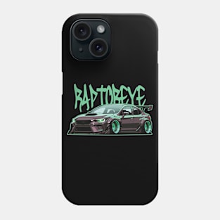 Subaru WRX STI Car Art - Impreza Modified Raptor Eye JDM Car Phone Case