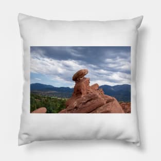 Garden of the Gods Falling Rock Pillow