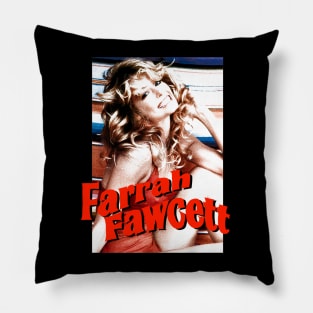 Farrah Fawcett vintage Pillow