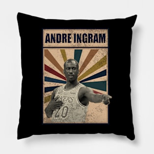 Los Angeles Lakers Andre Ingram Pillow