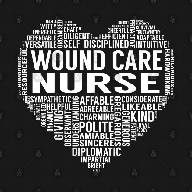 Wound Care Nurse Heart by LotusTee