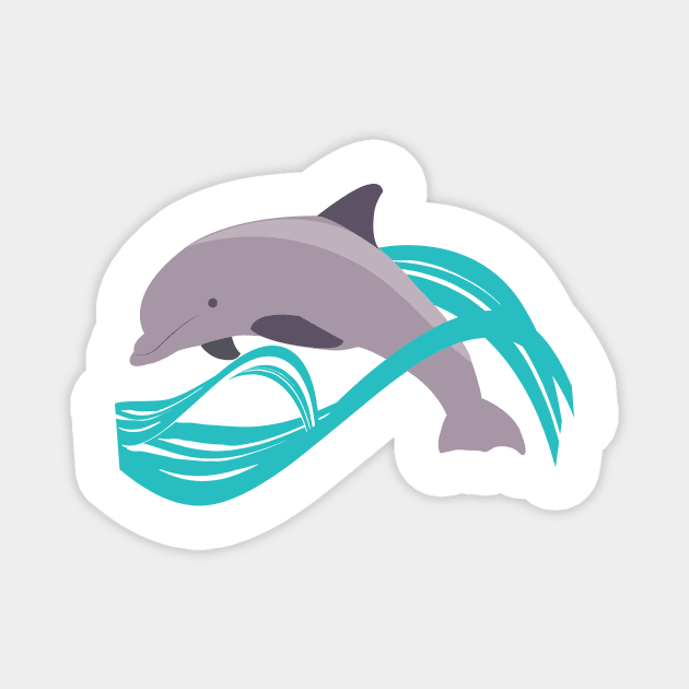 Dolphin Magnet by dddesign