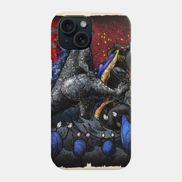 Go Go Quadzilla! Phone Case by FullTuckBoogie