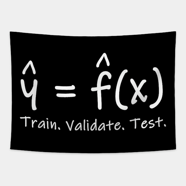 Machine Learning Train Validate Test Stats - Data Science Tapestry by Origami Fashion