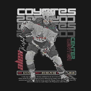 Alex Kerfoot Hockey Art Coyotes T-Shirt