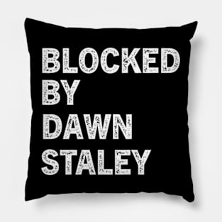 Blocked By Dawn Staley Pillow