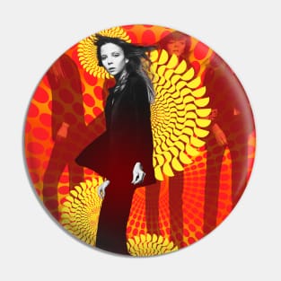 60s Supermodel Penelope Tree Pin