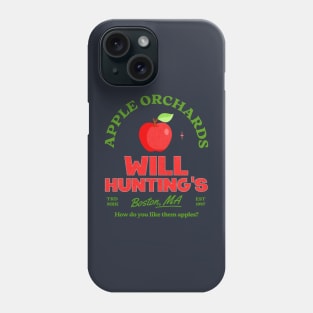 Will Hunting's Apple Orchards - Boston, MA Est. 1997 Phone Case