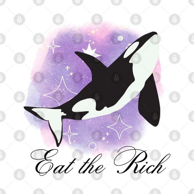 Eat the Rich Orca by TrapperWeasel