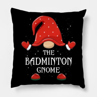 The Badminton Gnome Matching Family Group Christmas Pajama Pillow