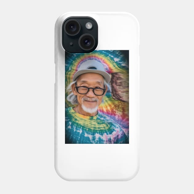 Tye Dye Grandpa Phone Case by Artwear Cafe