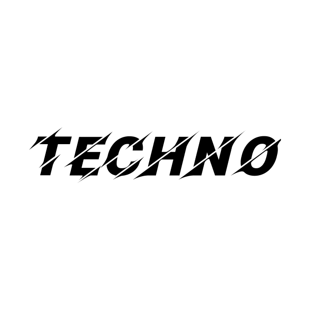 Techno by HBfunshirts