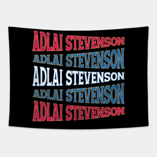 TEXT ART USA ADLAI STEVENSON Tapestry