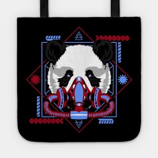 panda galaxy Tote