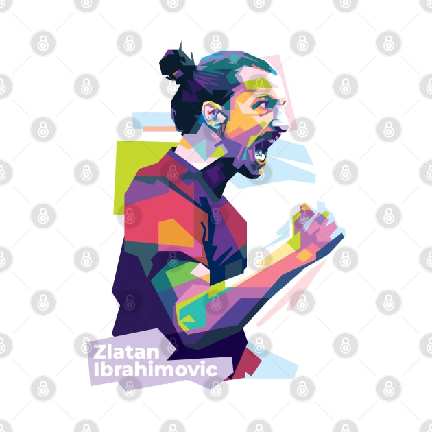 Zlatan Ibrahimovic WPAP by can.beastar