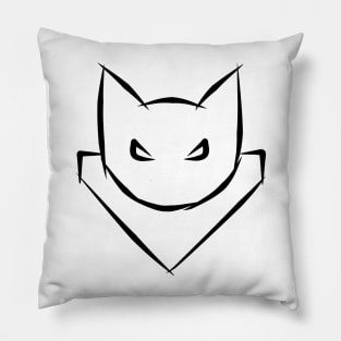 Cat Commander Tag Pillow