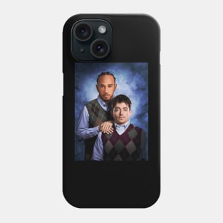 Vintage Charles Leclerc Lewis Hamilton Retro Phone Case