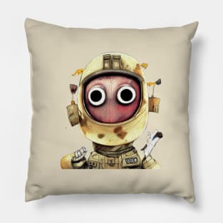 shocked soldier Pillow