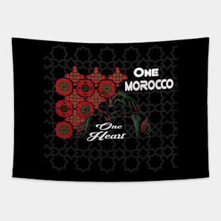 One Morocco One Heart Proud Moroccan Harmony Tapestry