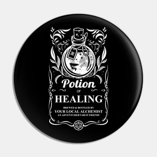 Potion of Healing: White Version Pin