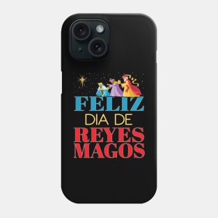 Feliz Dia De Reyes Magos Hispanic Christmas New Year Jesus Christ Latina Latino Phone Case