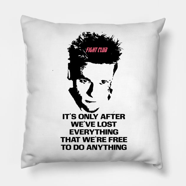 Fight club Pillow by Clathrus