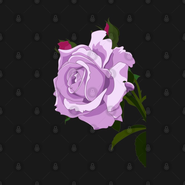 Purple Rose by Jessimk