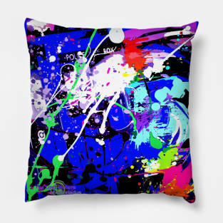 swirl tardis Pillow