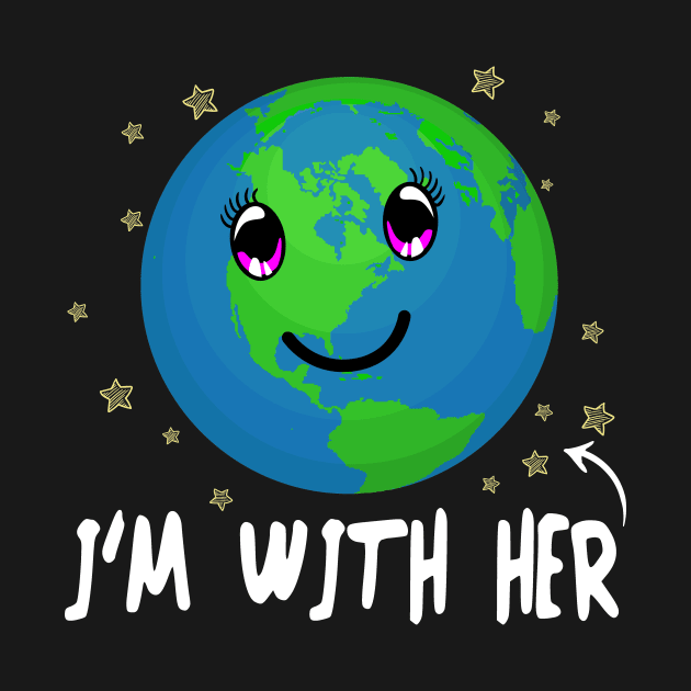 I'm with her planet earth by captainmood