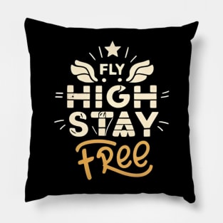 Fly High Stay Free Pillow