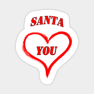 santa love you Magnet