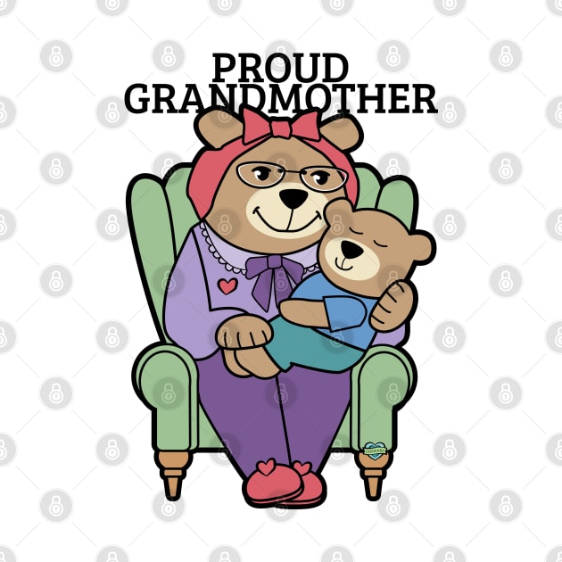 Proud Grandmother Bear with Child by Sue Cervenka