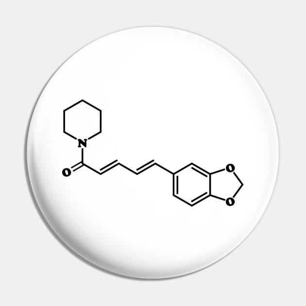 Black Pepper Piperine Molecule Chemical Formula Pin by tinybiscuits