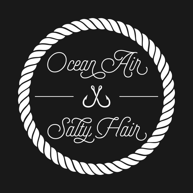 Ocean Air Salty Hair || Newfoundland and Labrador Clothing & Shirts by SaltWaterOre