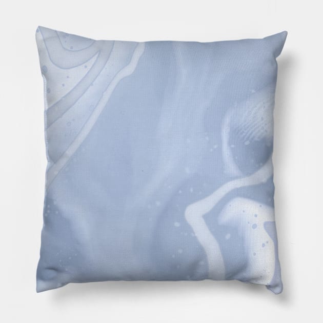 marbled paint Pillow by Haroshi_Mandaras