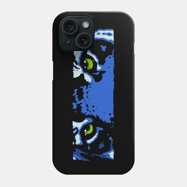 Tiger Eyes Phone Case by Laughin' Bones