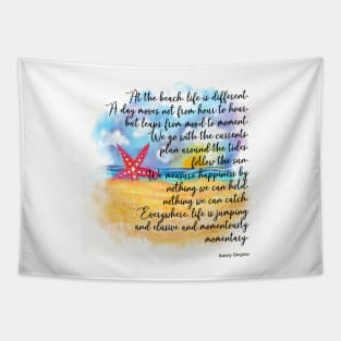 Summer Beach Starfish ( Seastar ) Tapestry