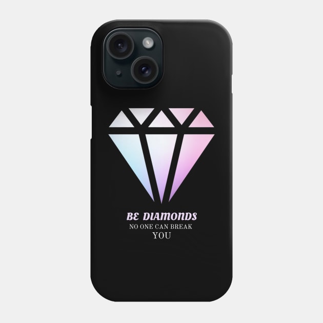 BE DIAMONDS Phone Case by Stylish Dzign