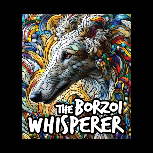 The borzoi whisperer. I love borzois. by MrPila