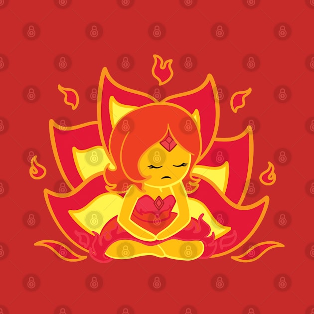 I'm Meditating by ChristaDoodles