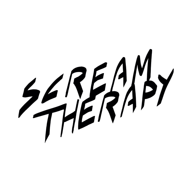 Scream Therapy podcast basic logo by Scream Therapy