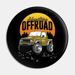 Adventure Offroad Pin