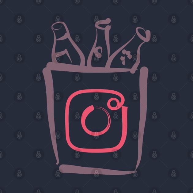 Bucket Beer and instagram by Senthilkumar Velusamy