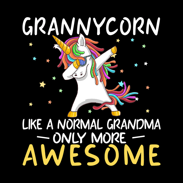 Grannycorn Birthday Grammy Unicorn Gift by followthesoul