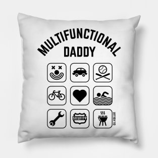 Multifunctional Daddy (9 Icons) Pillow