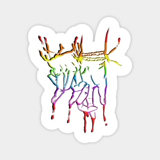 LGBTQ PDA Magnet