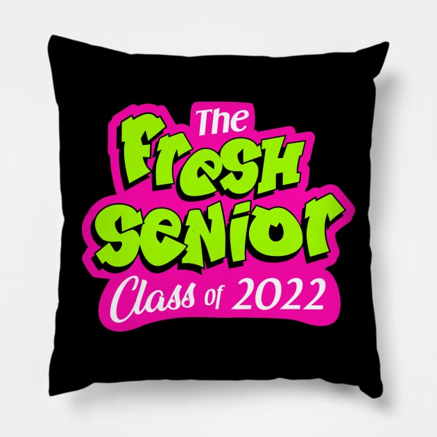 class of 2022 seniors Pillow by GreyMoonStudio