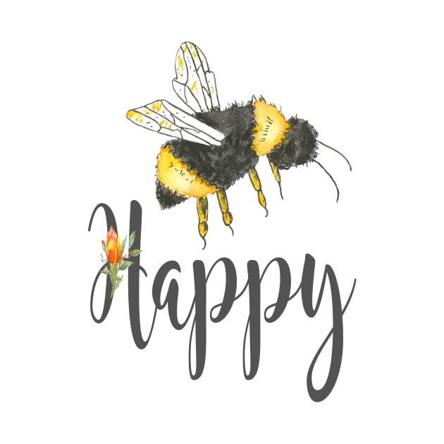 Bee happy by LatiendadeAryam