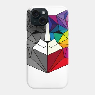 Polygon cat Phone Case